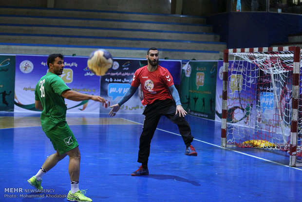 تمرین تیم ملی هندبال ایران