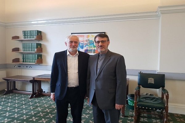 Iran’s amb. to UK, Labor Party’s leader  discuss global, regional peace, security