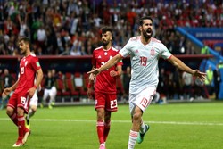 تیم ملی فوتبال ایران و اسپانیا