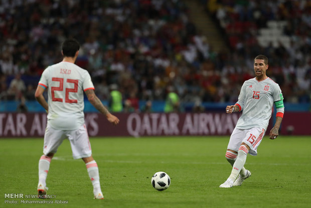 İran-İspanya maçından kareler