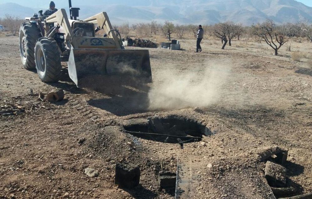 ٦٢ حلقه چاه غیر مجاز در آذربایجان‌غربی مسدود شدند