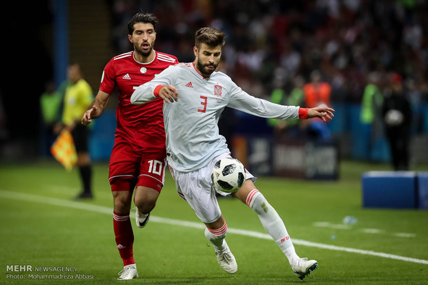 Iran vs Spain at World Cup 2018