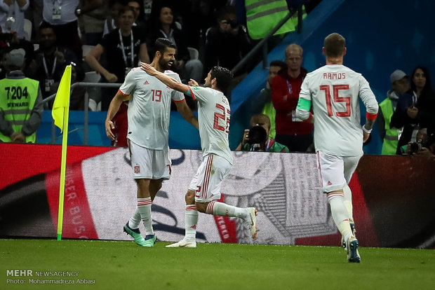 Iran vs Spain at World Cup 2018