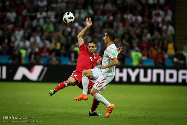 Iran vs Spain at World Cup 2018