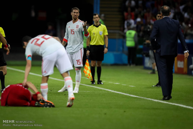 Iran vs Spain at World Cup 2018