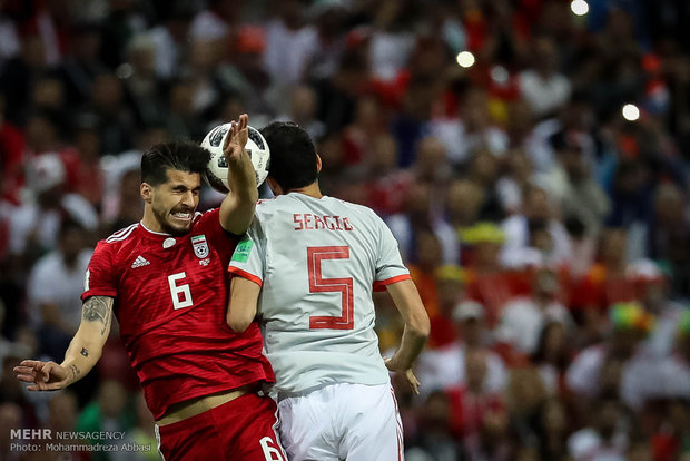 Iran vs Spain at World Cup 2018