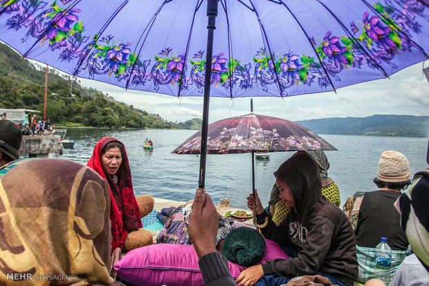 غرق شدن یک کشتی مسافری در اندونزی