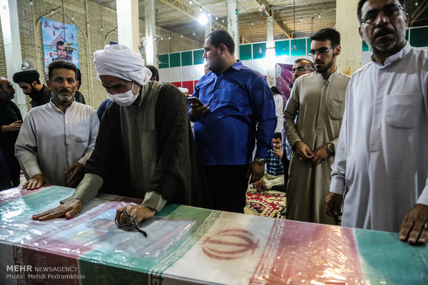 بازگشت پیکر شهید سید فاضل موسوی از خاک سوریه