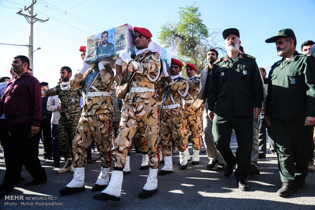 بازگشت پیکر شهید سید فاضل موسوی از خاک سوریه