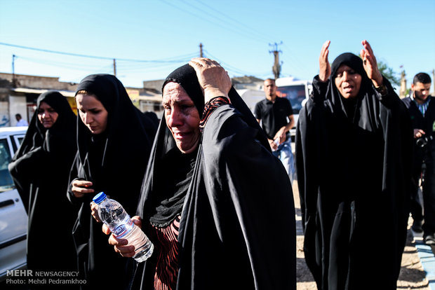 بازگشت پیکر شهید سید فاضل موسوی از خاک سوریه