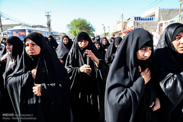 بازگشت پیکر شهید سید فاضل موسوی از خاک سوریه