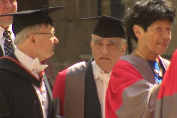 مارتین اسکورسیزی مدرک افتخاری آکسفورد را دریافت کرد