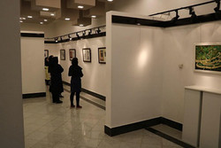 نمایشگاه آثار تجسمی«پایان یک داعش» برپا شد
