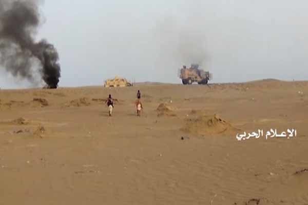 یمن جنگ میں سعودی عرب فوجی اتحاد کااہم کماںڈر ہلاک/ تین بکتر بند گاڑياں تباہ
