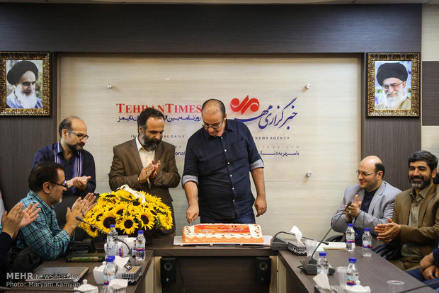 Celebrating 14th birthday anniversary of Mehr News Agency