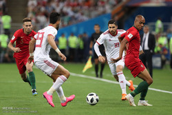 دیدار تیم ملی فوتبال ایران و پرتغال