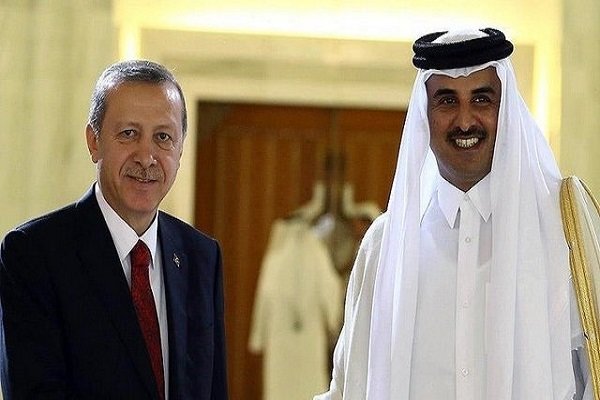 ترکی کے صدر اردوغان کی ٹیلیفون پر قطر کے بادشاہ سے گفتگو