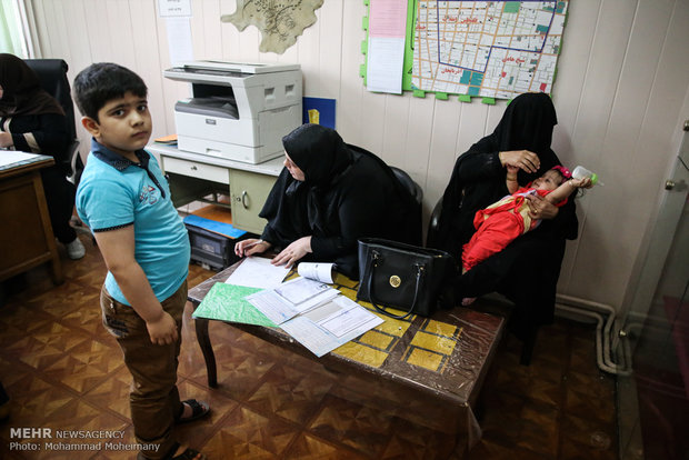 بدء مشروع تقييم الصحة للصف الاول الابتدائي في طهران