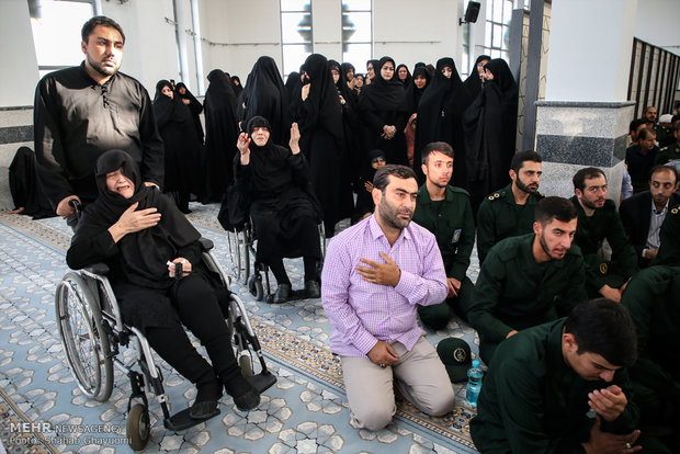 وداع با شهید دایی پور در دانشگاه افسری امام حسین(ع)