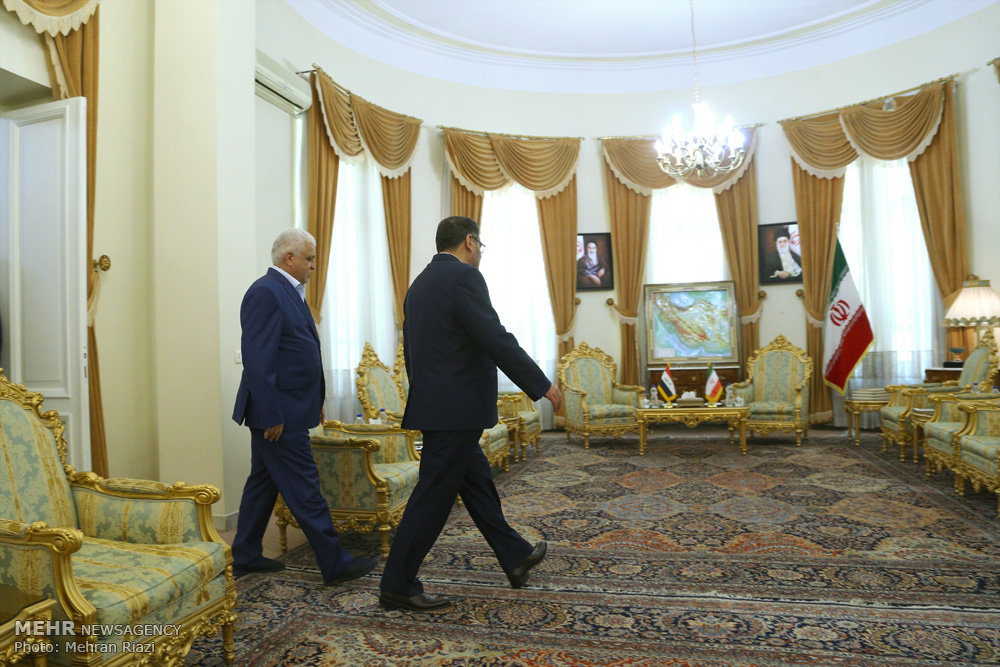 SNSC secretary meets with Iraqi counterpart Mon.