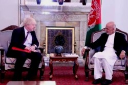 دیدار رئیس جمهوری افغانستان با وزیر خارجه انگلیس