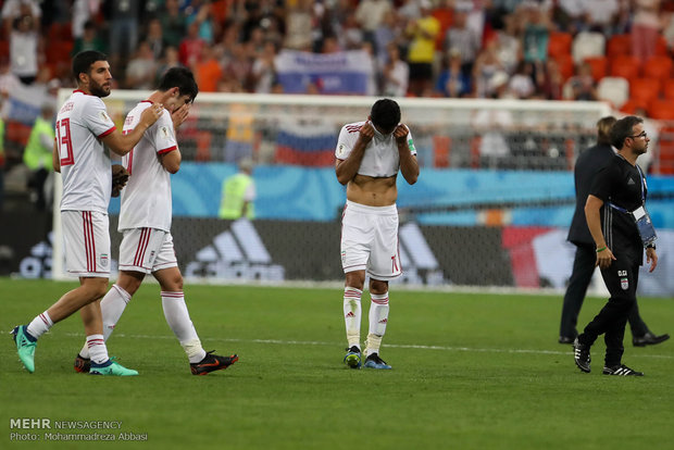 Team Melli's sad farewell to 2018 World Cup