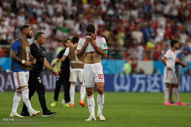 Team Melli's sad farewell to 2018 World Cup