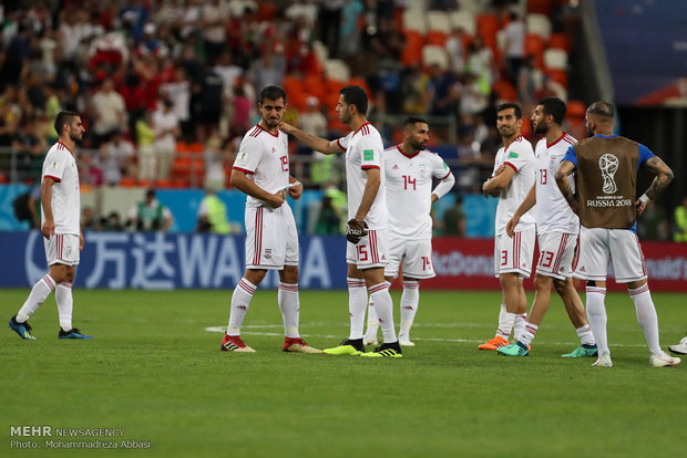 وداع المنتخب الوطني الايراني مع مونديال روسيا 2018 