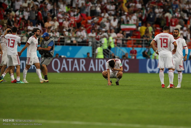 Team Melli's sad farewell to 2018 World Cup