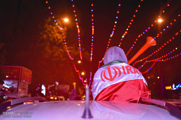 Iran-Portugal draw brings crowds to Tehran streets