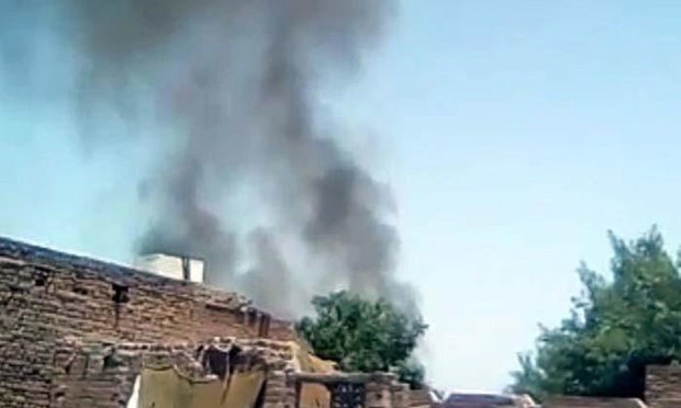 پاکستانی فوج کا تربیتی طیارہ گر کر تباہ/دونوں پائلٹ ہلاک