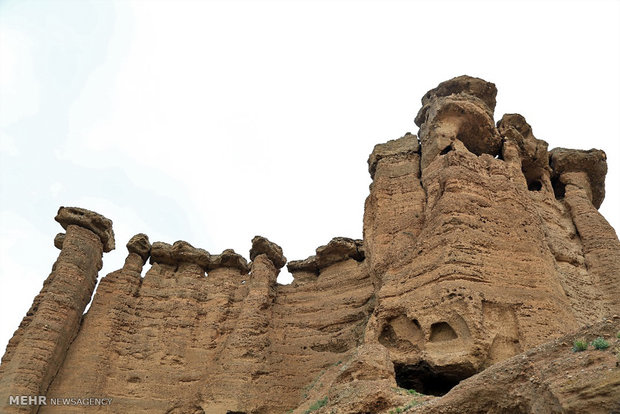 Behestan Castle in Zanjan Province