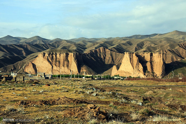 Behestan Castle in Zanjan Province