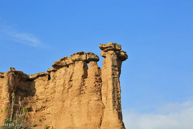 Behestan Castle in Zanjan Province