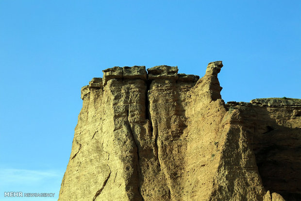 Behestan Castle in Zanjan Province