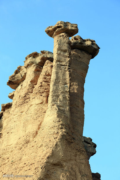 Behestan Castle in Zanjan Province