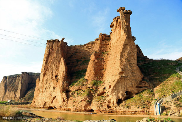 Behestan Castle in Zanjan Province