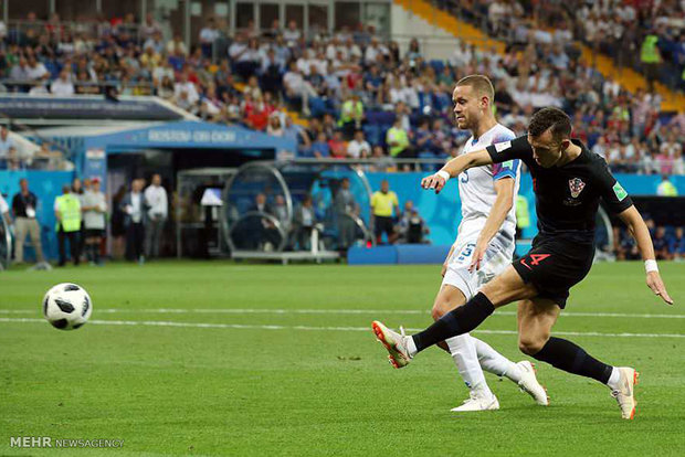 دیدار تیم های ملی فوتبال ایسلند و کرواسی‎