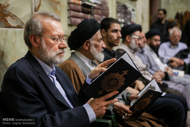 مراسم ترحیم معلم اخلاق حجت الاسلام سید علی اکبر حسینی