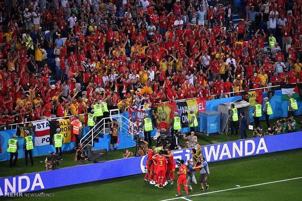 پیروزی بلژیک دراماتیک بلژیک/ «آفتاب تابان» با درخشش از جام رفت!