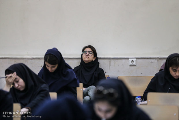 Fierce competition: Iran’s university entrance exam held 