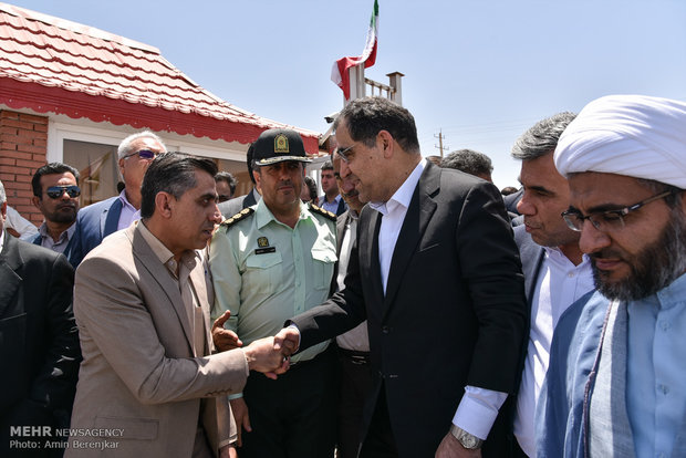 Inauguration of a 32-bed hospital in Fars province