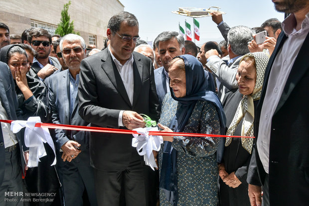 Inauguration of a 32-bed hospital in Fars province