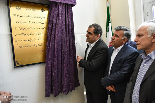 Inauguration of a 32-bed hospital in Fars province