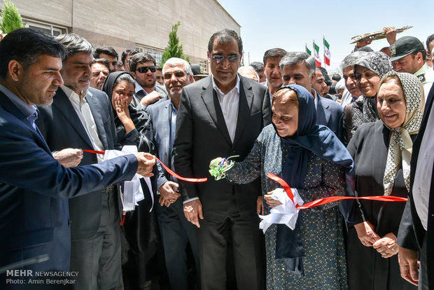 Inauguration of a 32-bed hospital in Fars province