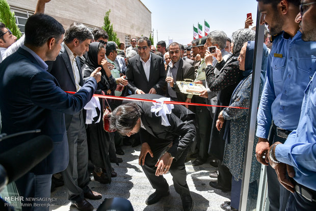 Inauguration of a 32-bed hospital in Fars province