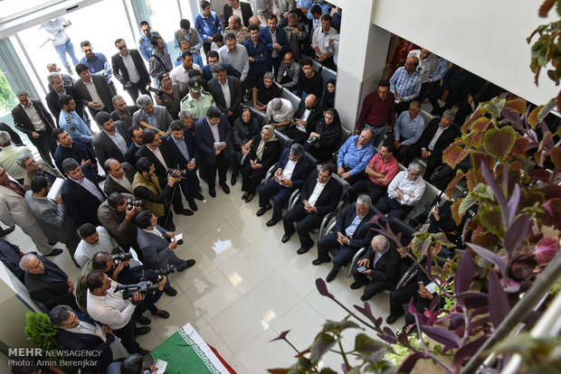 Inauguration of a 32-bed hospital in Fars province