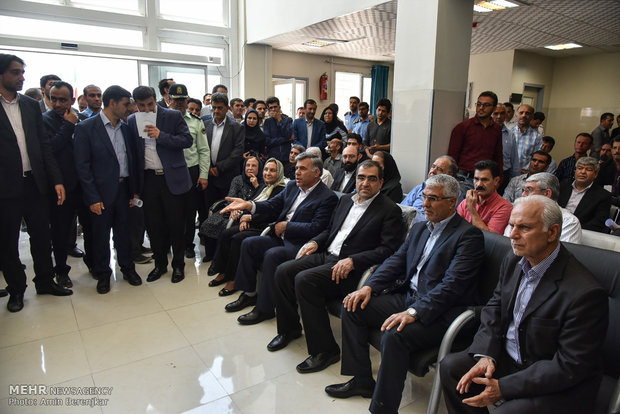 Inauguration of a 32-bed hospital in Fars province