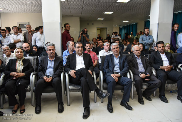 Inauguration of a 32-bed hospital in Fars province