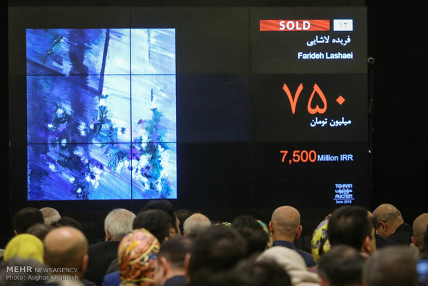 Tehran Auction sells $7.8 mn Iranian artworks